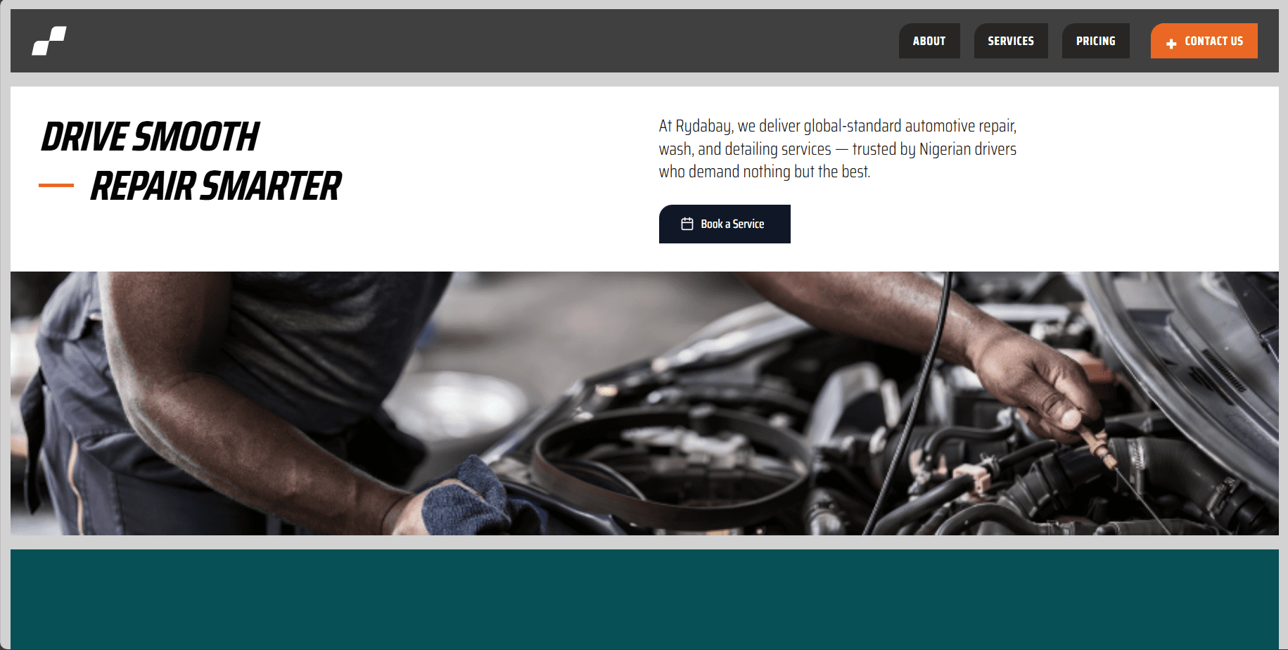 Rydabay Automotive Services screenshot preview