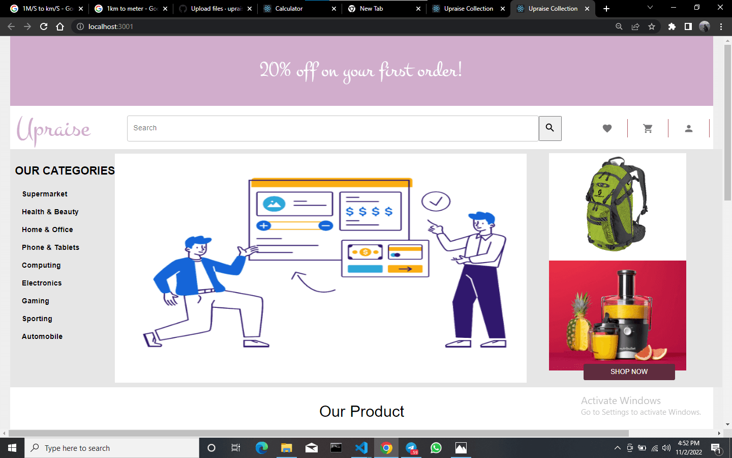 Flaury Technologies Agency screenshot preview